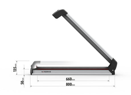 Coppia Portasci Universali Nordrive Pro-Slider EVO Aluminium PS-60 N40000