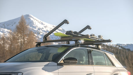 Nordrive Pro-Slider EVO Aluminium PS-60, portasci per barre da tetto - Nero N40001