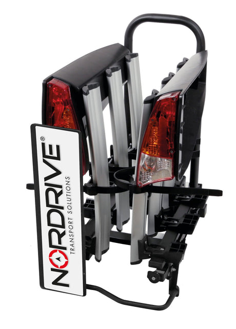 Nordrive Asura 3, portabiciclette per gancio traino - 3 bici N50421