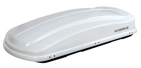 Nordrive Box 530, box tetto in ABS, 530 litri - Bianco lucido N60023
