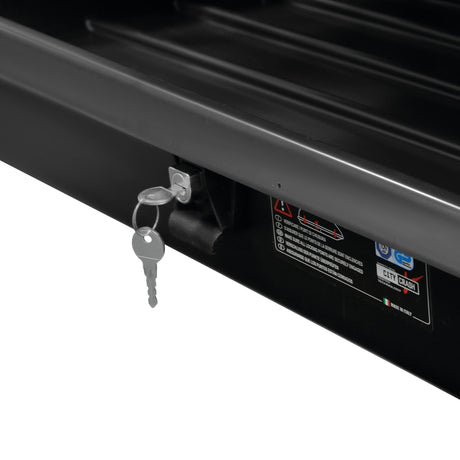 Nordrive Box 333, box tetto in ABS, 333 litri - Nero goffrato N60033 N60033