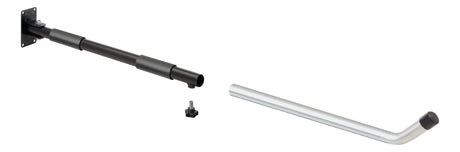 Nordrive Coppia supporti da parete Garage per box tetto - Tipo 2, orizzontale N60051