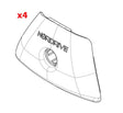Nordrive Set 4 cover piedi In-Rail N99961