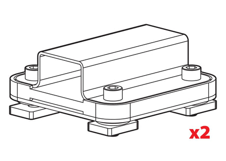 Nordrive Set adattatori Kargo Rack N99979