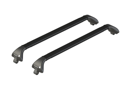 Nordrive Snap Steel Rail, set completo barre portatutto telescopiche in acciaio - S - F2 NK402SSS