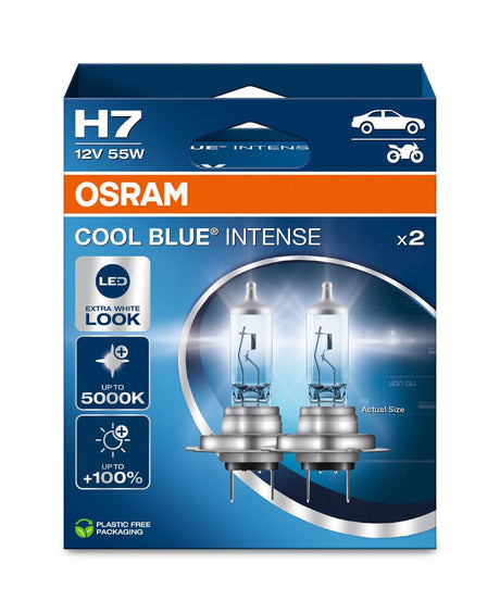 Osram 12V Cool Blue Intense (Next Gen) - H7 - 55W - PX26d - 2 pz - Scatola