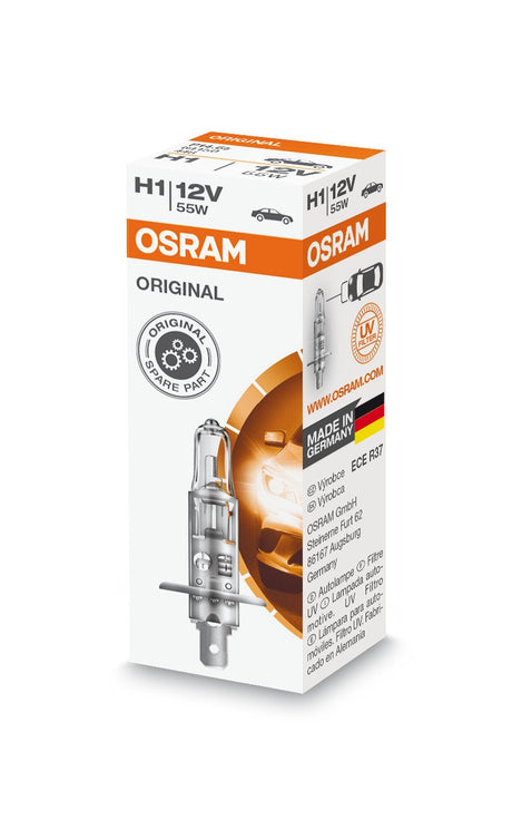 Osram Lampadina 12V Original Line - H1 - 55W - P14,5s - 1 pz - Scatola