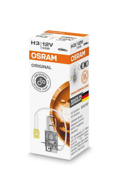 Osram Lampadina 12V Original Line - H3 - 55W - PK22s - 1 pz - Scatola