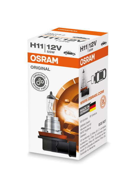 Osram Lampadina 12V Original Line - H11 - 55W - PGJ19-2 - 1 pz - Scatola