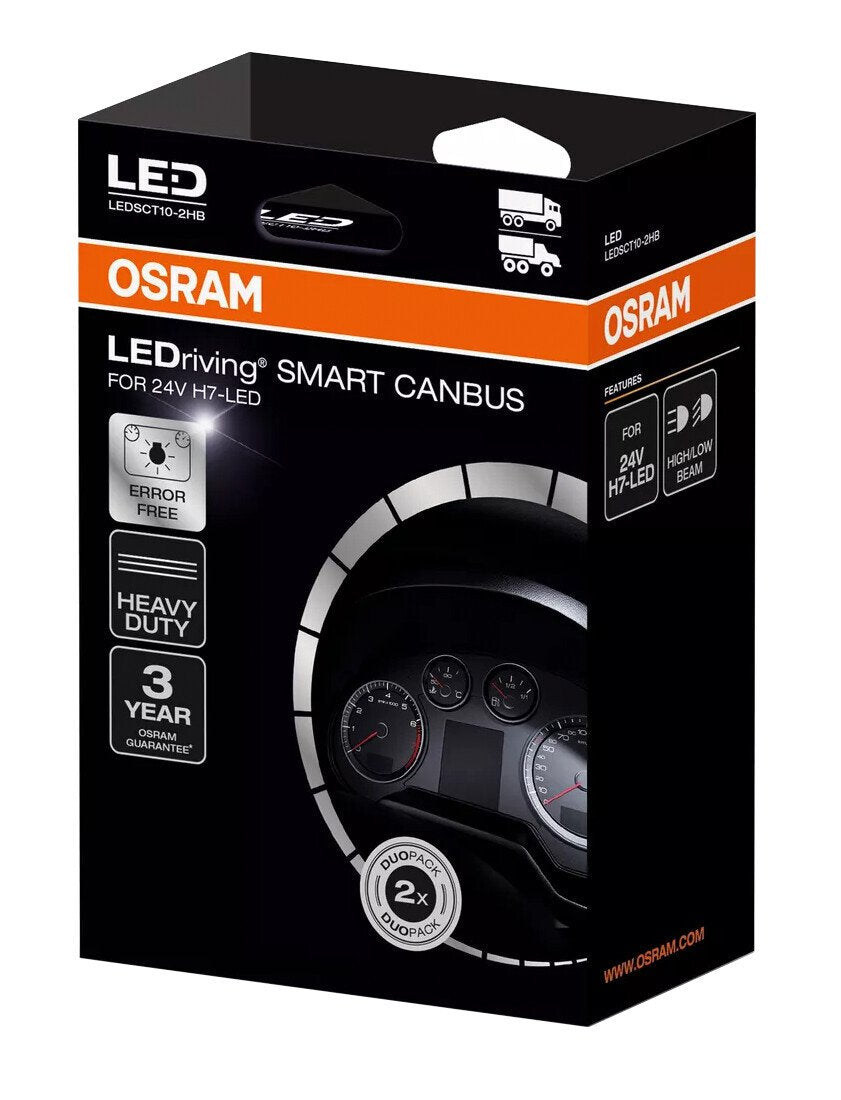 Osram LEDriving SMART CANBUS - 24V - H7, 20W, PX26d