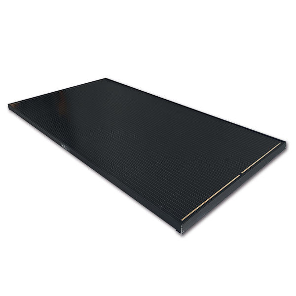 Panel solar negro con soportes 300 W ExtraSun 880 x 1655 x 44 mm