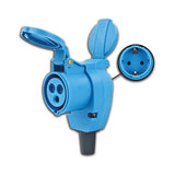 KeepKamp Adattatore Doppia Presa CEE con Schuko 16 A