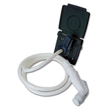 Doccia esterna nera attacco rapido 150 cm sacchetto PRE140NS