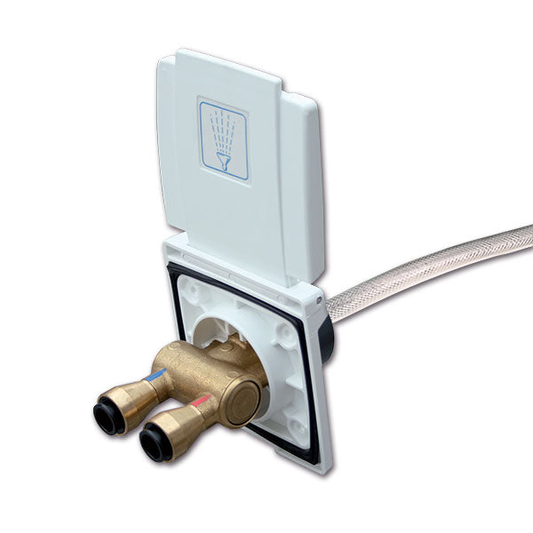 Doccia esterna con miscelatore tubo 2 m PRE141