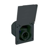 Extra Spina ad incasso 220 V Nero scatola