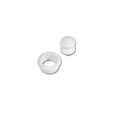 Mini pulsante e rosetta bianco - blister 8032793933151
