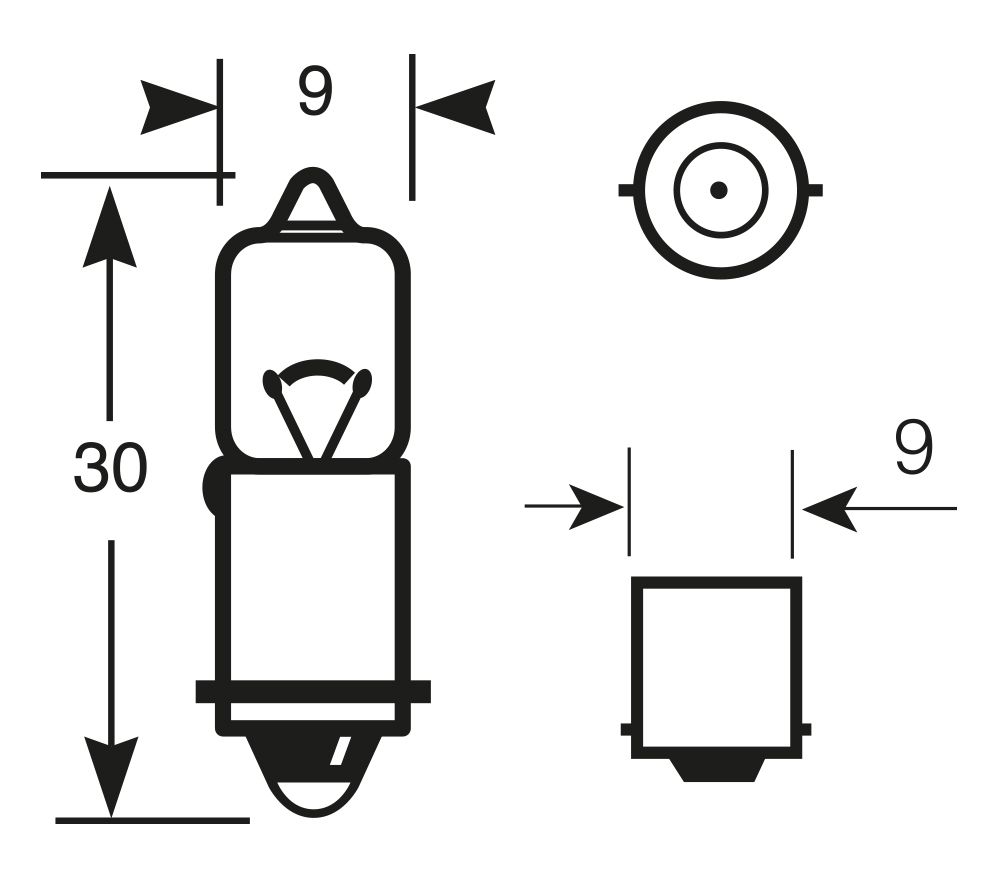 Ringlichtbirne 12V 23W