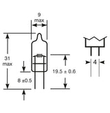 Ringlichtbirne 24V 20W