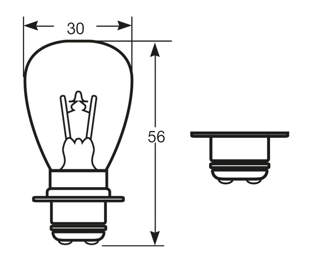 Bombilla de anillo 12V 35/35W