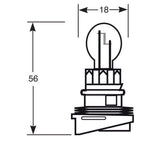 Ring Lampadina Philips HiPer Vision 12V 24W HP24W