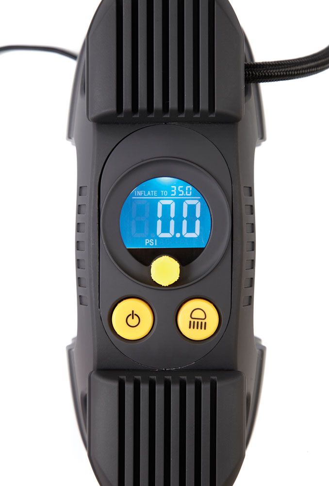 Ring Digitalkompressor 12V Schnellkompressor mit LED-Lampe