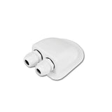 GES Passatetto a Cupolino Ø 12 mm Bianco
