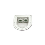 GES Passatetto a Cupolino Ø 12 mm Bianco