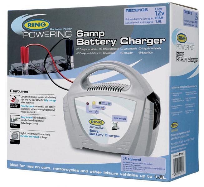Caricabatteria portatile Fai da te 12V 6A