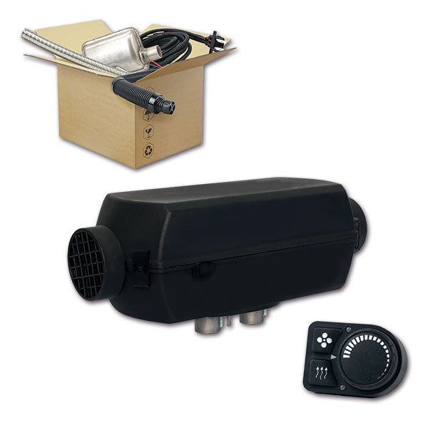 Calefactor de aire Autoterm Air 2D para autocaravanas y furgonetas con panel PU-5