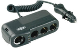 Ring Vierfach-Zigarettenanzünderbuchse 12V 8A mit Batterietester