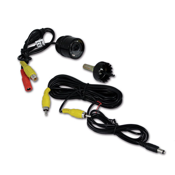 Retrocamera IR ad Incasso con Cavo RCA RTC056