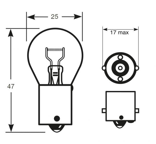 Ring Lampadina Truck Master HD & LL 24V 21W P21W