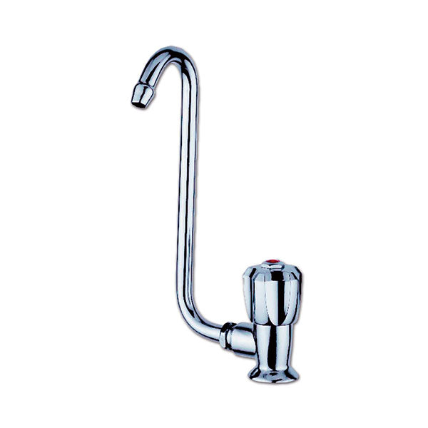 CRISTAL Einzelarmatur rechts mit klappbarem Auslauf RUB2125A