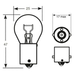 Bombillas de anillo 24V 21W P21W