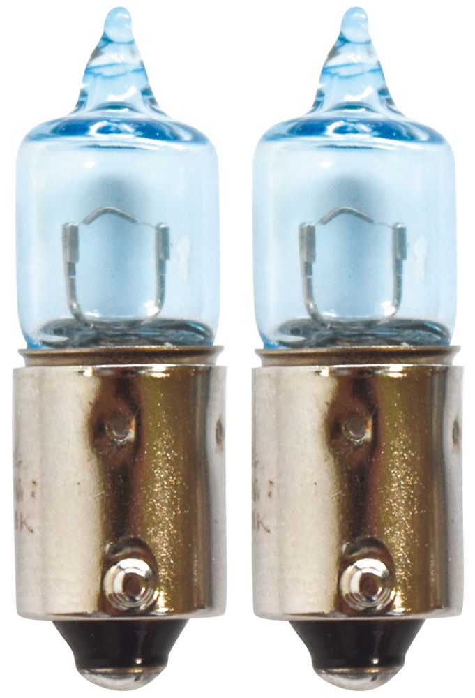 Ringlichtbirnen Eisblau H6W 12V