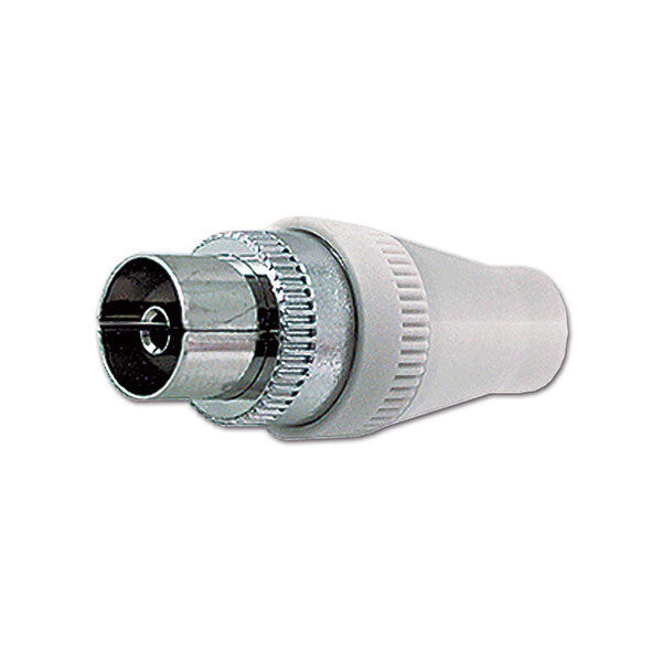 Conector coaxial recto blindado SCR406