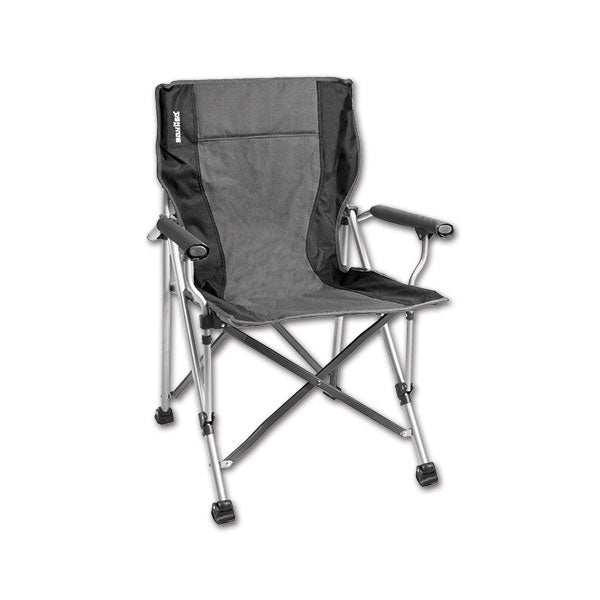 Brunner Raptor Classic Campingstuhl, Grau-Schwarz