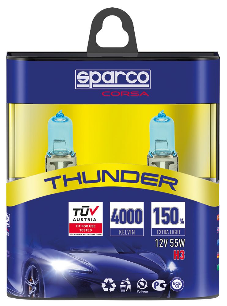 Sparco Thunder Glühbirnen H3 12V 55W