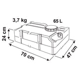 Fiamma Tank 70  Serbatoio Acqua 70L per Camper 08306-01-