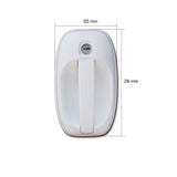 Maniglia 1122 esterna bianca con chiavi SRT1122PE