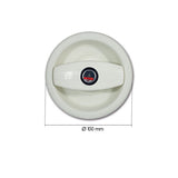 Cerradura Europa completa blanca derecha SRT1305BB