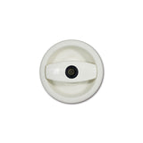 Manija exterior blanca para cerradura Europa izquierda SRT1306BP