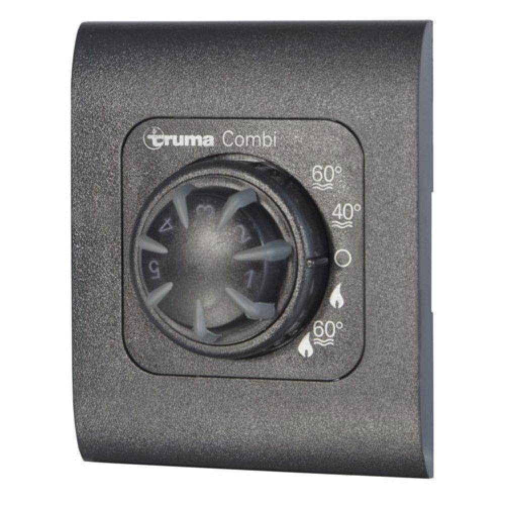 GES Pannello di Comando Completo Nero  Truma Combi C4/6+D STF9063
