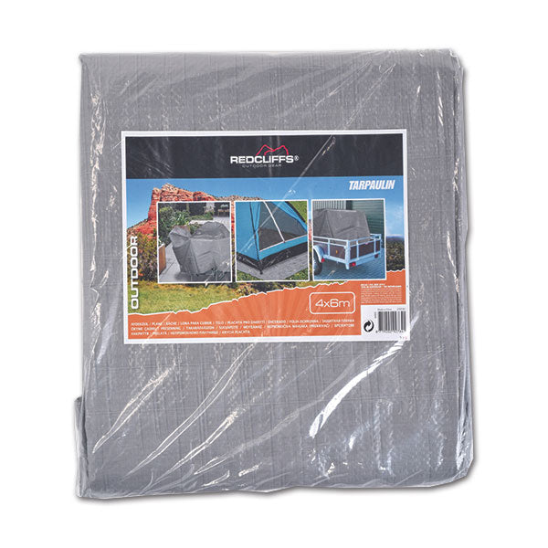 Funda protectora 4 x 6 metros gris TCM187