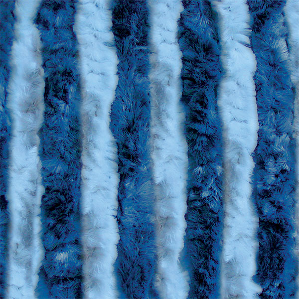 Tenda ciniglia azzurro/blu 56 x 200 cm TEN2104