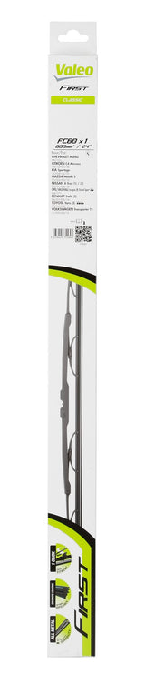 Valeo First Conventional, spazzola tergicristallo - VF60 - 600 mm - 1 pz