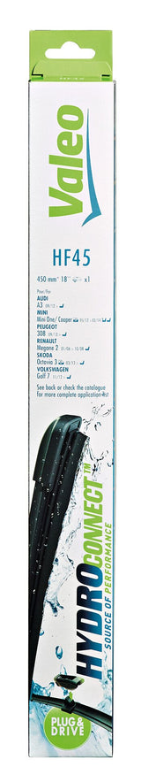 Valeo HydroConnect Multiconnection, spazzola tergicristallo HF45 450 mm 1 pz