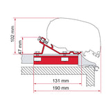 Fiamma Kit Fixing-Bar - 3 Staffe da 20 cm per Fixing-Bar Pro L