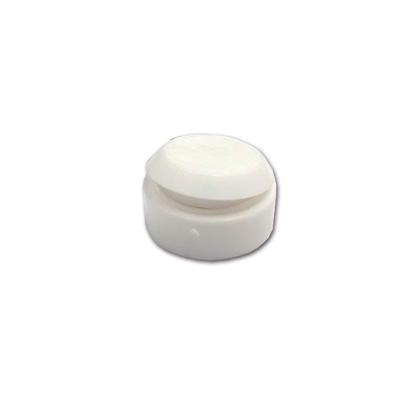 Tapón de rosca blanco diámetro 13 - 20 piezas VTE13BC 8032793938156