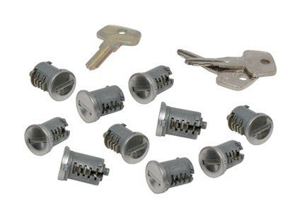 Yakima SKS lock core, kit serrature 10 pz
